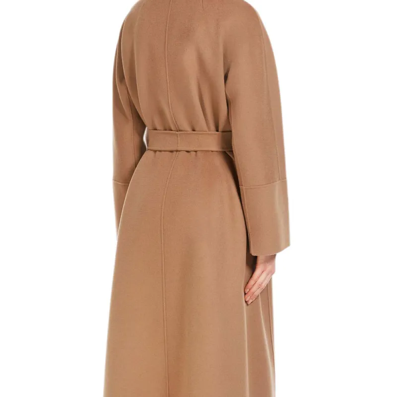 'S MAX MARA Belted Virgin Wool Coat-5