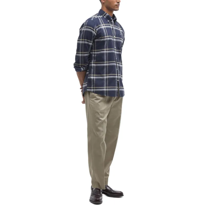 BARBOUR Shirts Men Navy-4