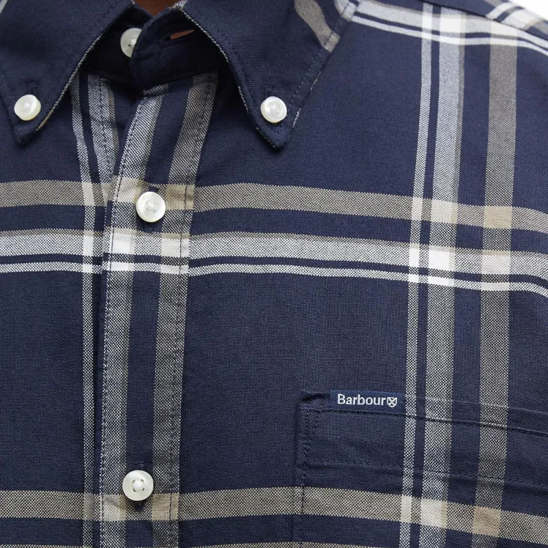 BARBOUR Shirts Men Navy-6