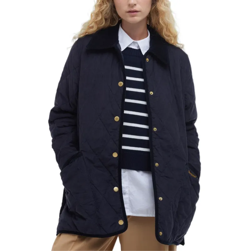 BARBOUR FW24 Puffer Jacket Women's Navy-2
