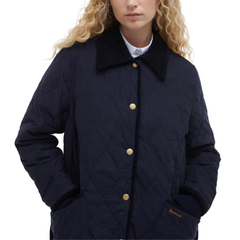 BARBOUR FW24 Puffer Jacket Women's Navy-6