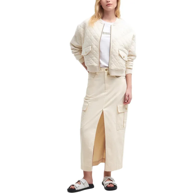 BARBOUR FW24 Jackets Coats Women's Cream-1