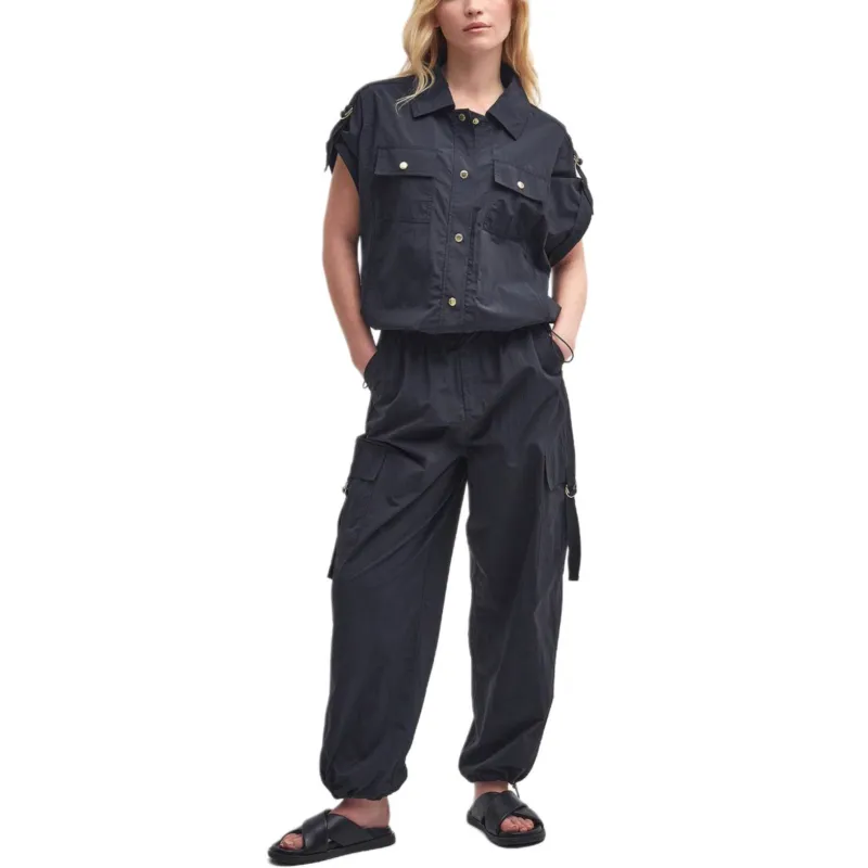 BARBOUR FW24 Cargo Pants Women's Black-1