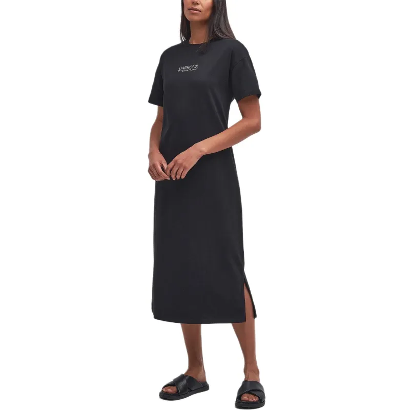 BARBOUR FW24 Short-Sleeved Dresses Women's Black-3