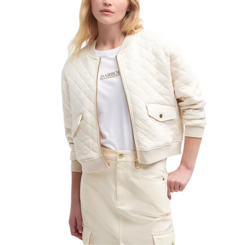 BARBOUR FW24 Jackets Coats Women's Cream-2