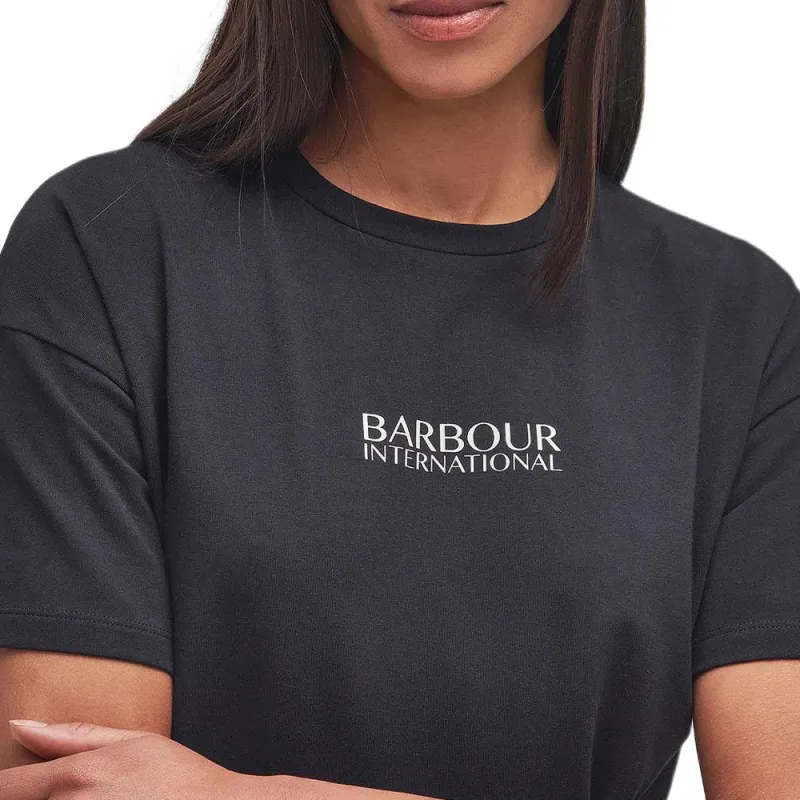 BARBOUR FW24 Short-Sleeved Dresses Women's Black-5