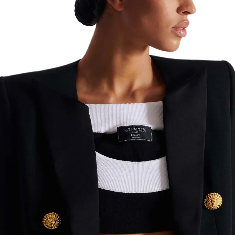 BALMAIN Button Detailed Blazer-7