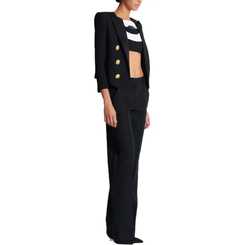 BALMAIN Button Detailed Blazer-5