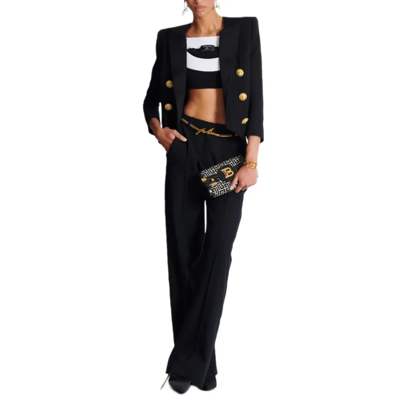 BALMAIN Button Detailed Blazer-3