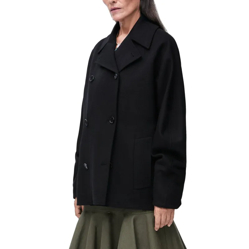 LOEWE FW24 Jackets Coats Women's Black-3