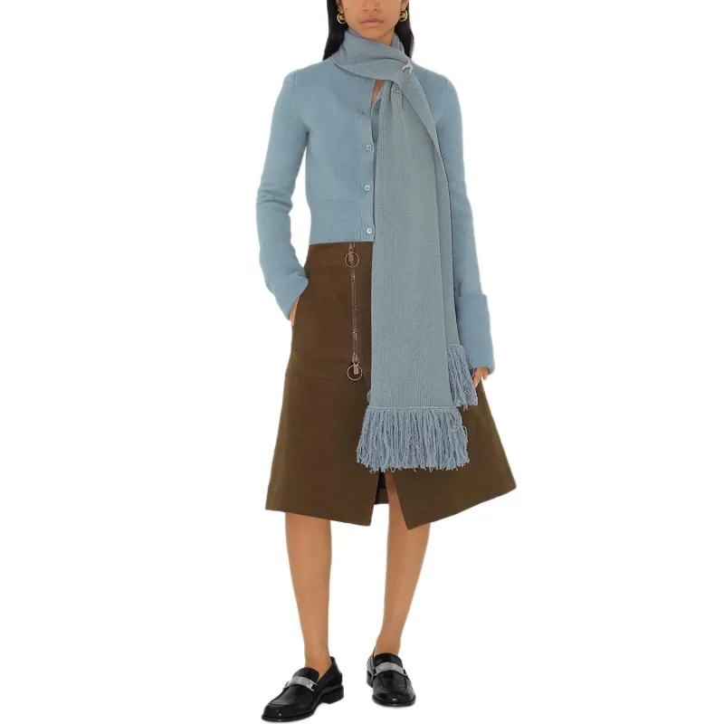 Burberry Scarf detailing Cardigan-1
