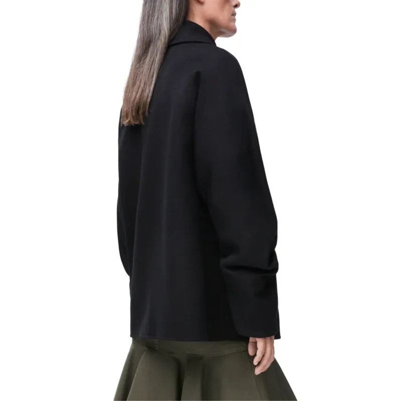 LOEWE FW24 Jackets Coats Women's Black-2