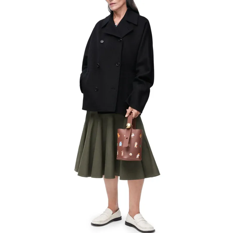 LOEWE FW24 Jackets Coats Women's Black-1