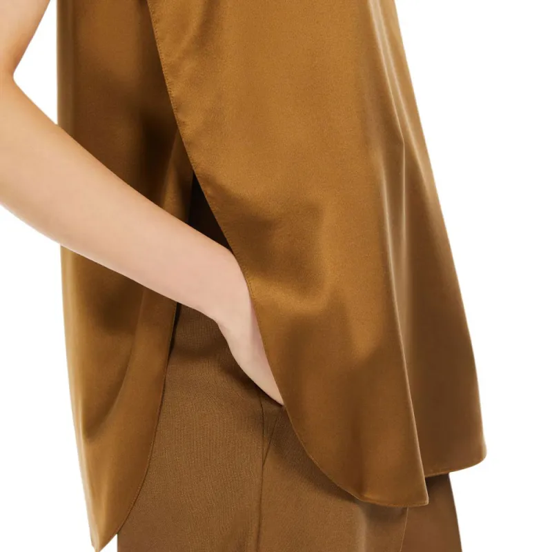 MaxMara Filly V Neck Sleeveless Top-4