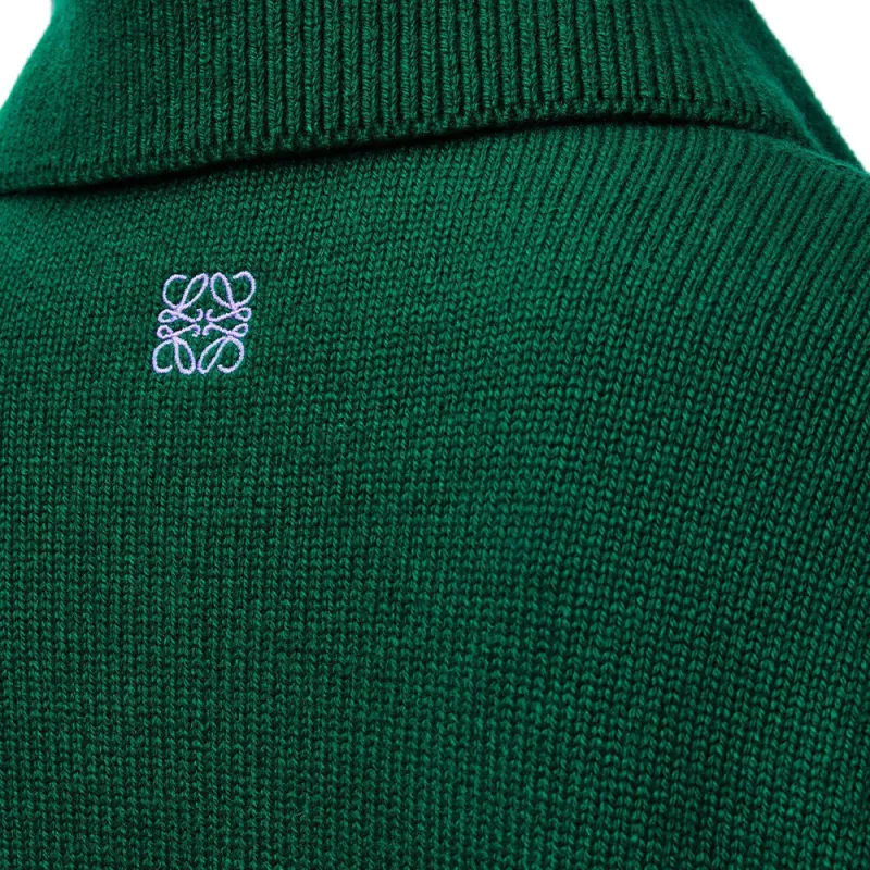 LOEWE FW24 Cashmere Sweater Women's Green-4