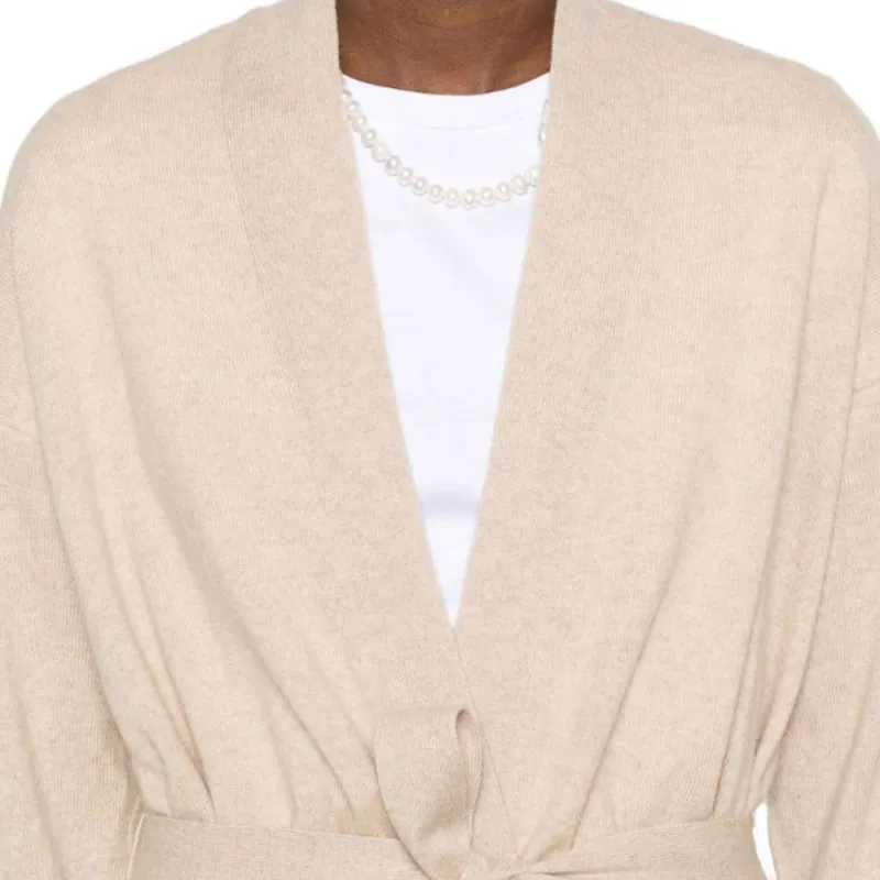 'S MAX MARA Asbuurg Belted Long Sleeved Cardi Coat-4