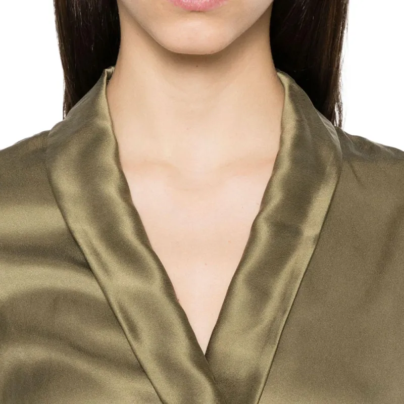 Zimmermann V Neck Wrap Mini Dress-4