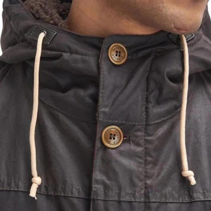 BARBOUR Game Waxed Parka-2