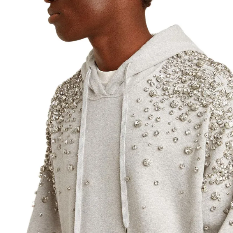 Golden Goose Embellished Drawstring Hoodie-5