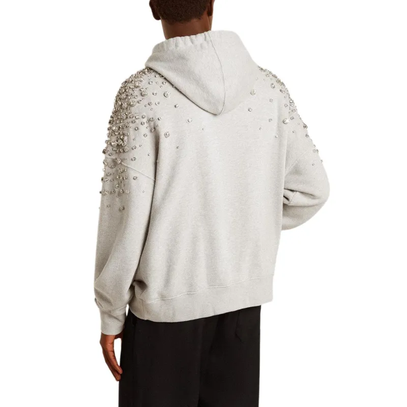 Golden Goose Embellished Drawstring Hoodie-4