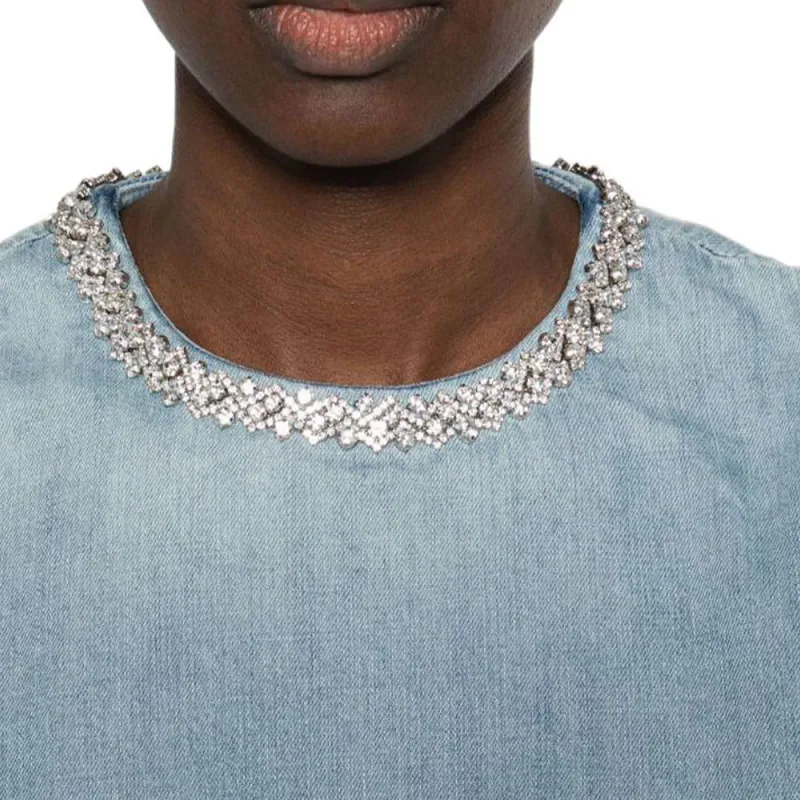 Zimmermann Crush Denim Blouse-4