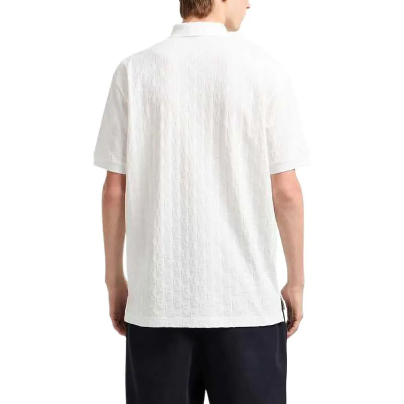 ARMANI EXCHANGEAE SS25 Polo Shirt Men's White-2