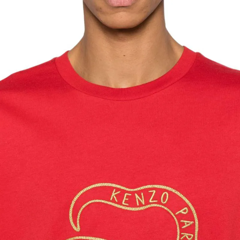 KENZO Year Of The Snake Graphic T Shirt-3