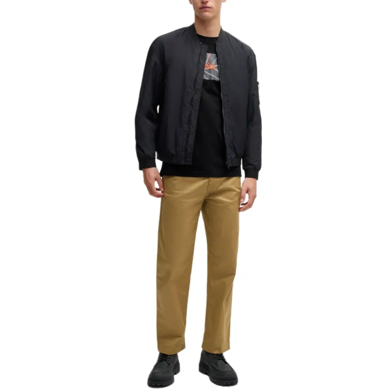 HUGO BOSS Logo appliqué T shirt-3