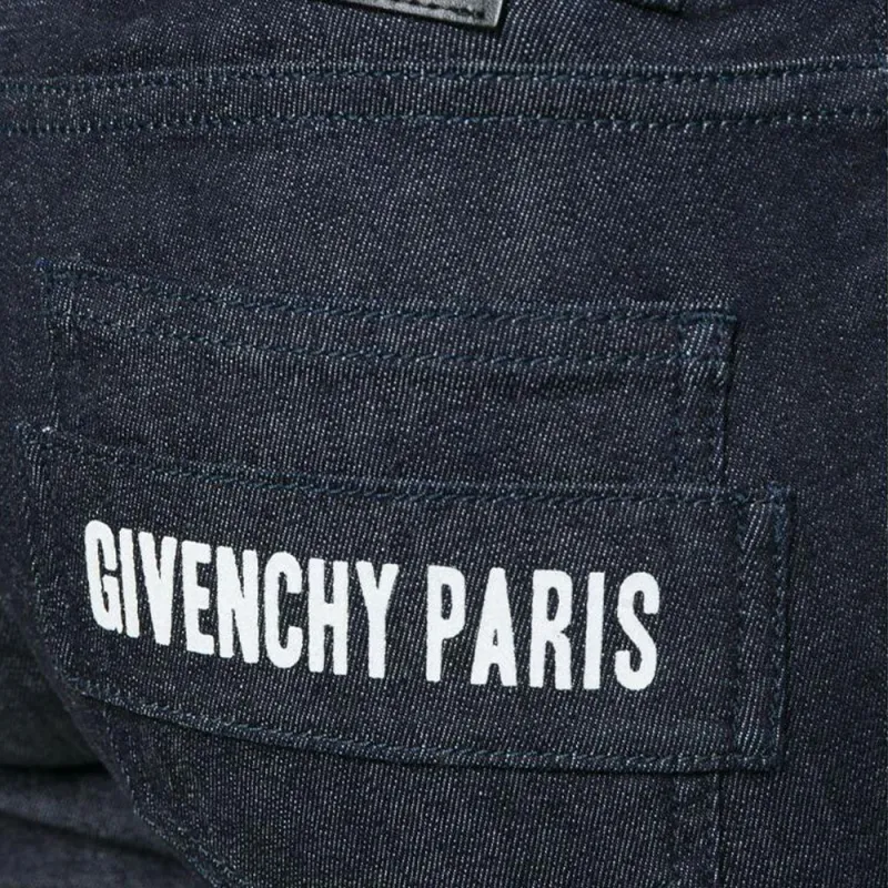 Givenchy Logo back Denim Jeans-4