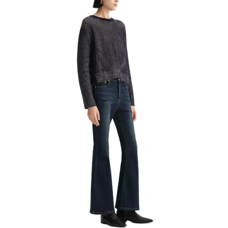 KARL LAGERFELD FW23 Sweater Women's Navy Blue-3
