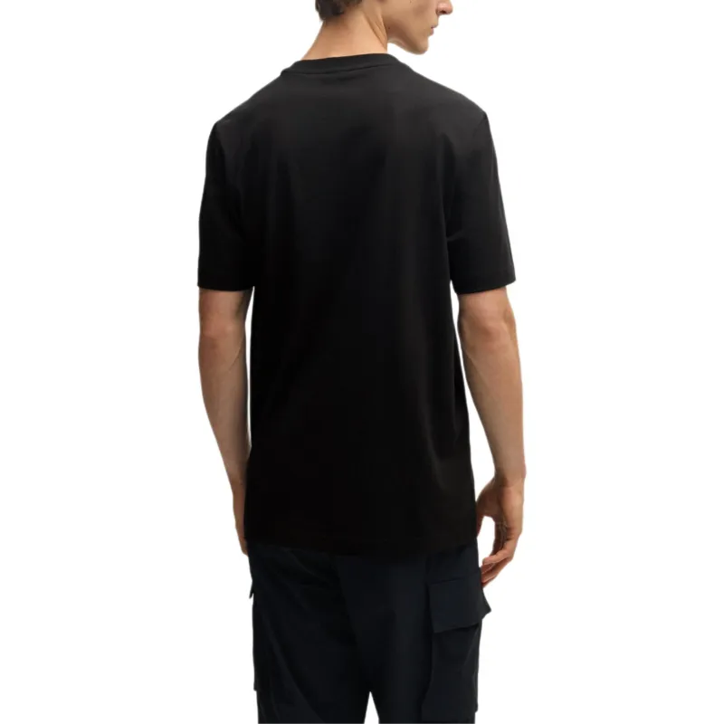 HUGO BOSS Seasonal print Cotton T shirt-2