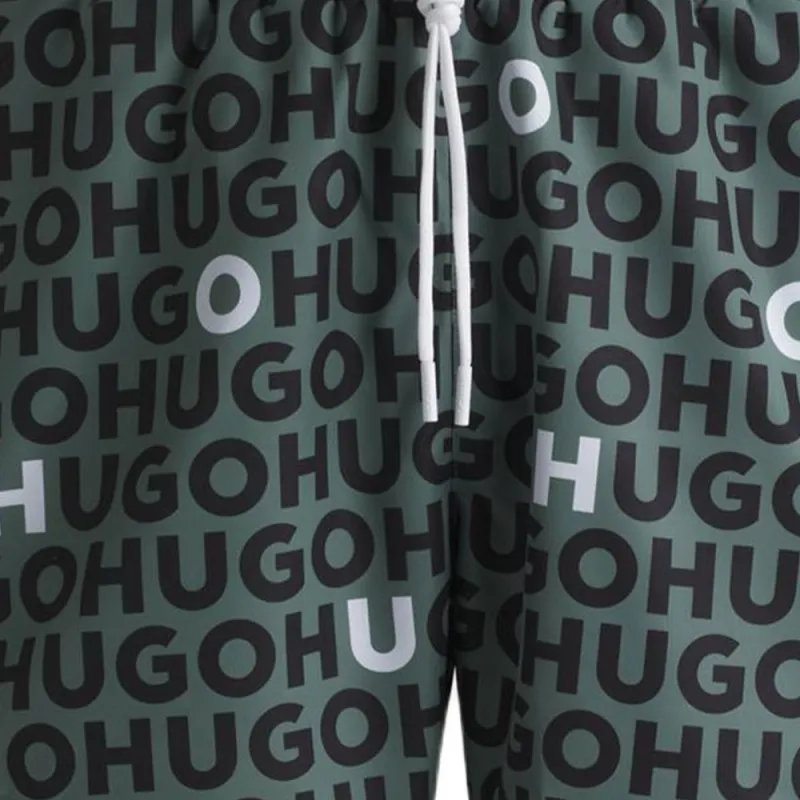 HUGO BOSS Swimming Shorts Men's Green-4