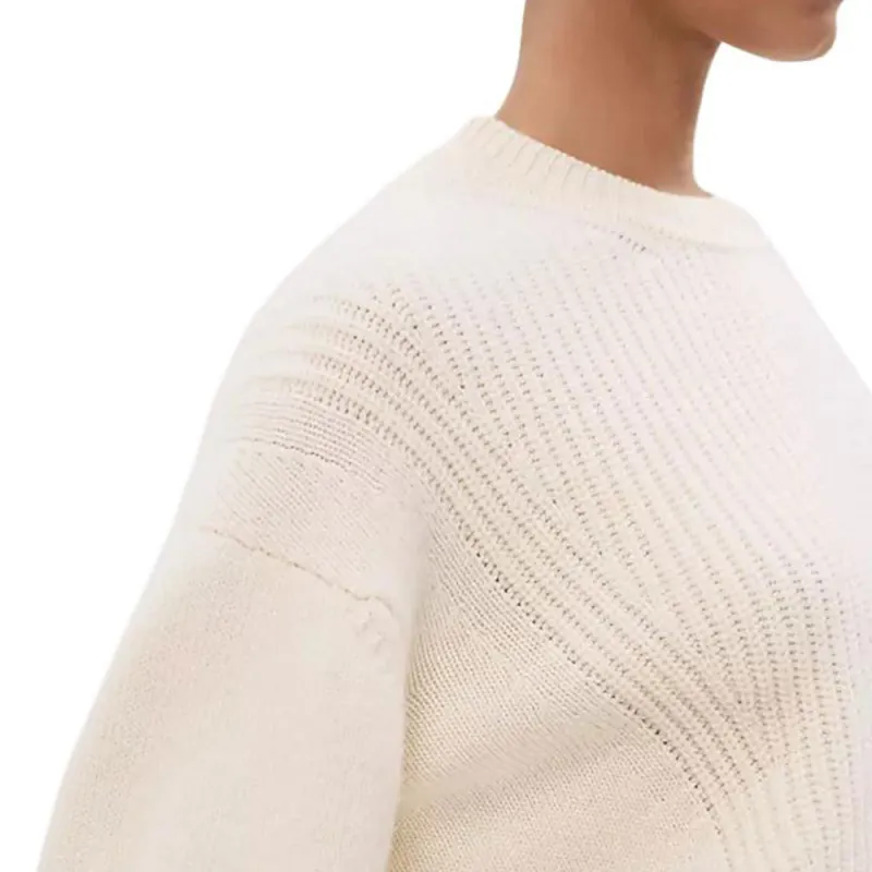 HERMES SS25 Cashmere Sweater Women's White-2