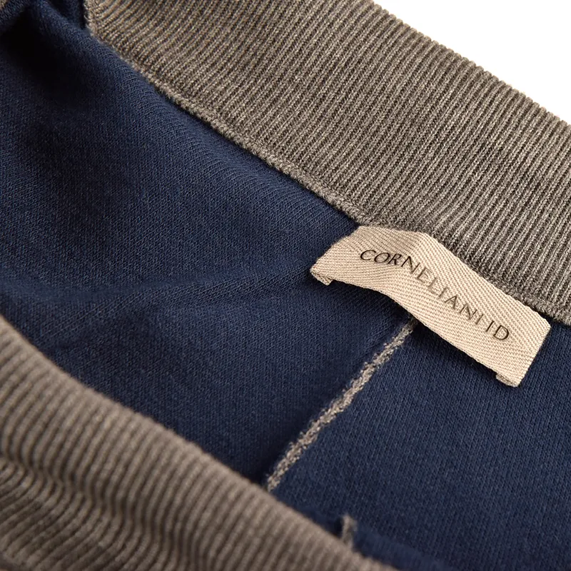 CORNELIANI Knitted Sweatpants Men's Dark Gray-3