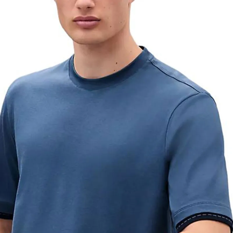 HERMES T Shirts Men Blue-2