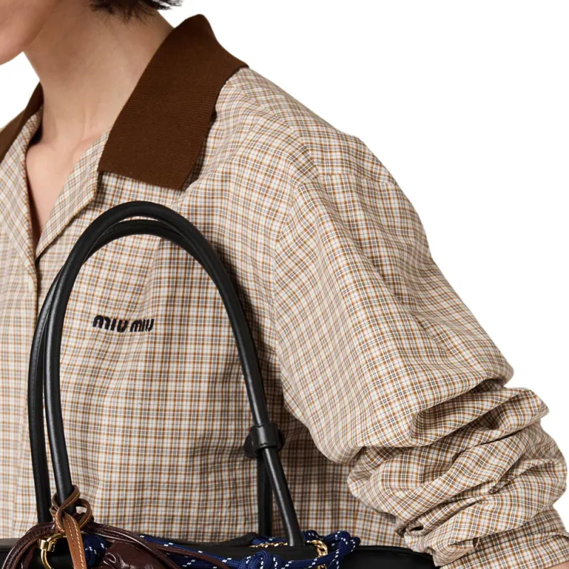 MIU MIU Checked Shirt-4