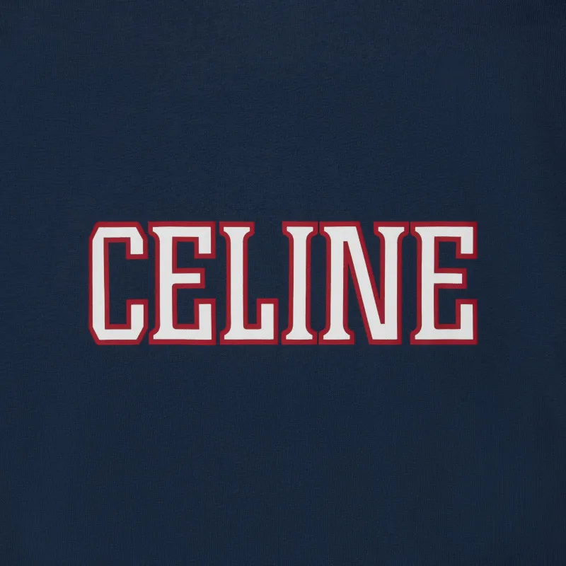CELINE Logo Printed Long Sleeve T Shirt-2