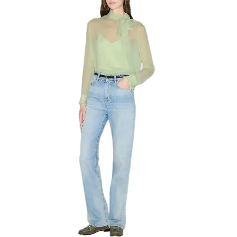 GUCCI SS25 Shirt Women's Mint Green-1