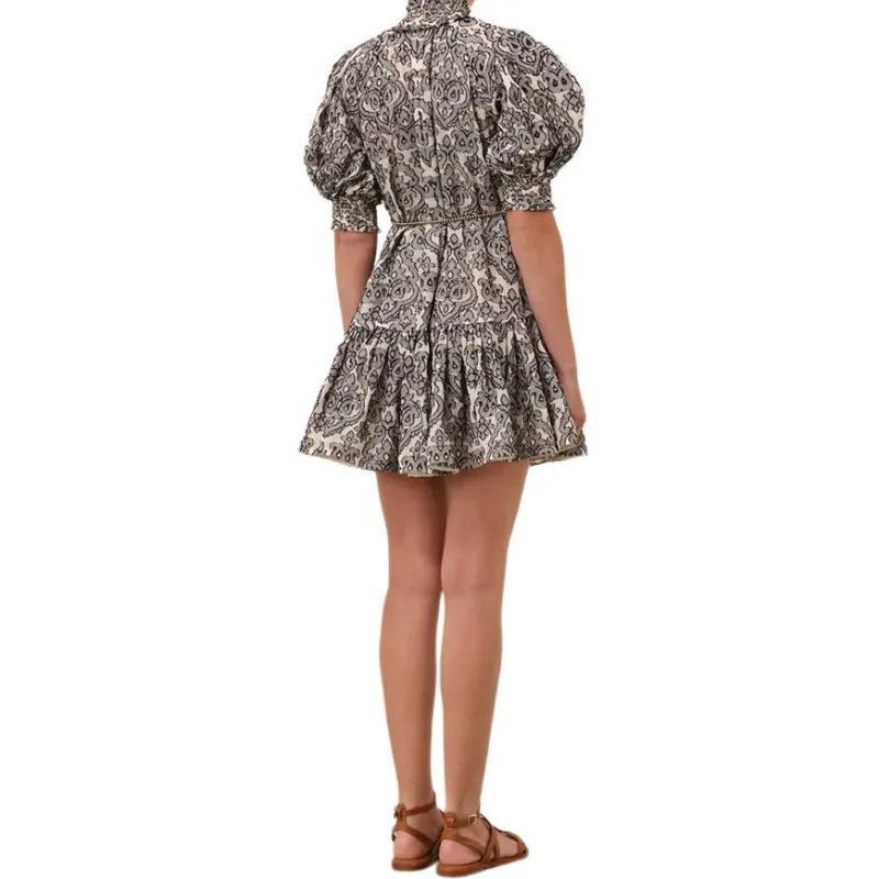 Zimmermann Wylie Lantern Mini Dress-2