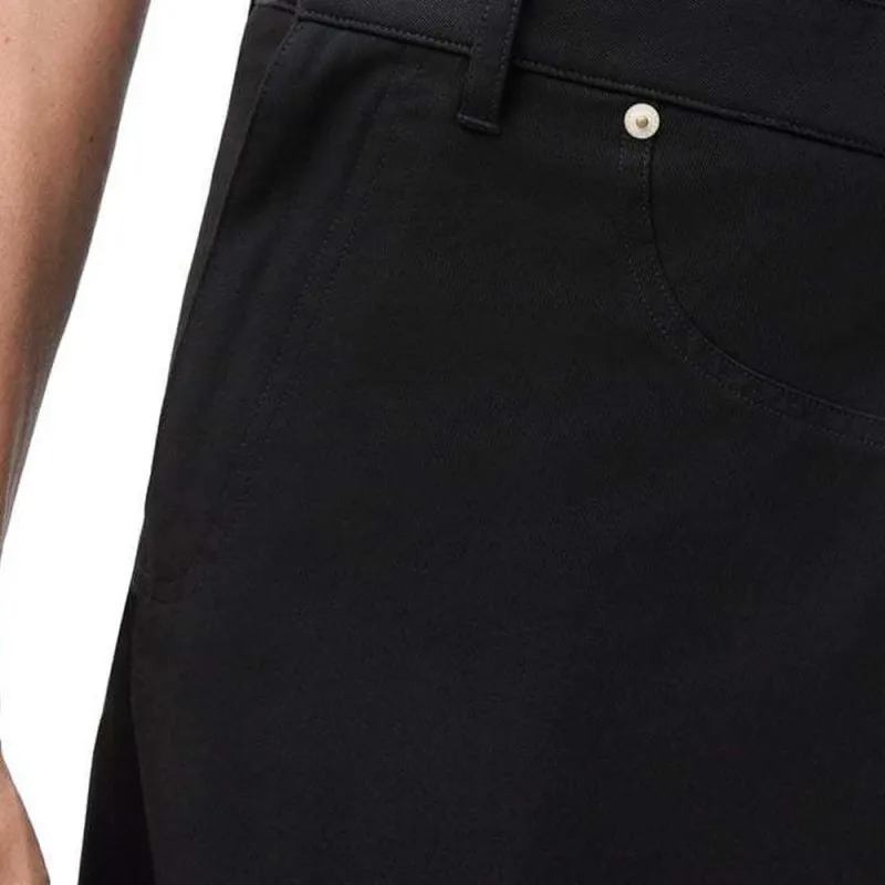 LOEWE SS25 Casual Long Skirts Women's Black-4