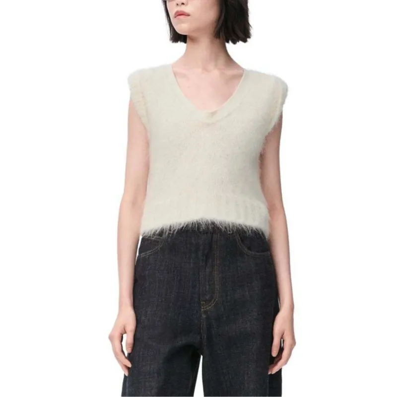 LOEWE Tank Tops Women's White-1