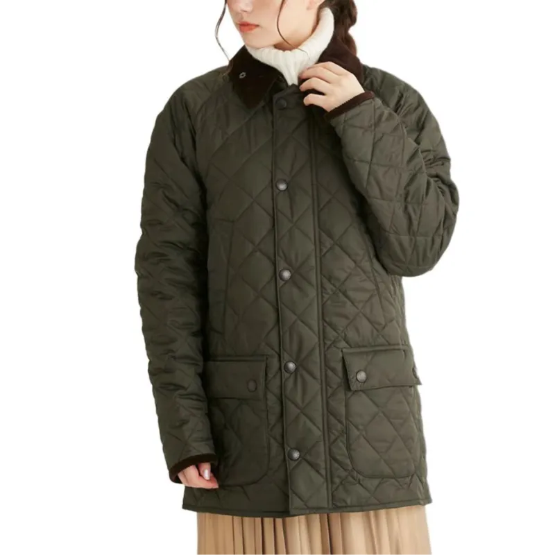 BARBOUR Puffer Jacket Women's Green-3