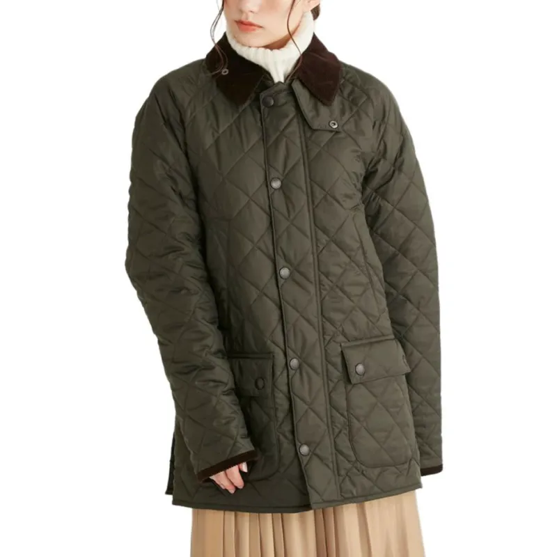 BARBOUR Puffer Jacket Women's Green-2