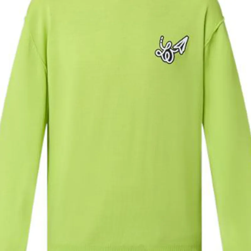 LOUIS VUITTON Embroidered Lv Logo Shirt-4