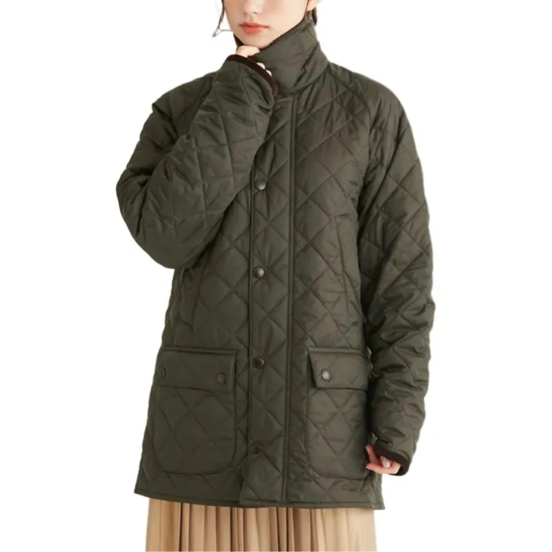 BARBOUR Puffer Jacket Women's Green-1