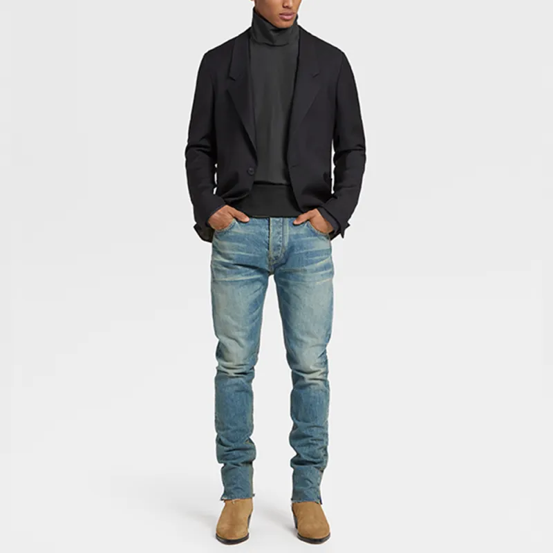 Fear Of God X Ermenegildo Zegna Shirts Unisex Black-1