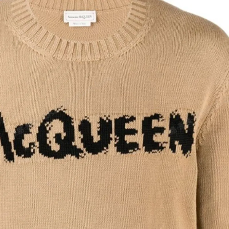 Alexander McQueen FW22 Sweater Men's Tan-4