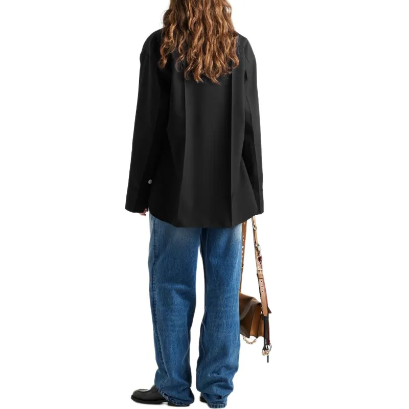 PRADA Wool Gabardine Coat-2