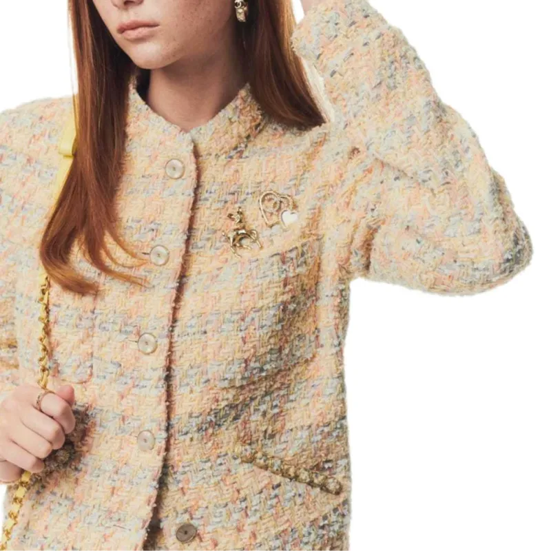 CHANEL 25P Jackets & Coats Women's Yellow-2