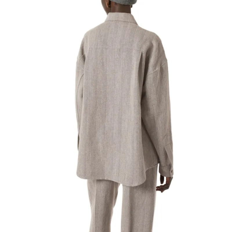 Loro Piana Darby Buttoned Overshirt-3
